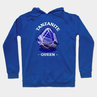 Tanzanite Queen Gemstone Gem Hoodie